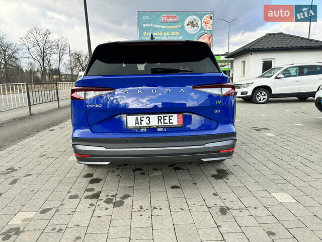 Синій Шкода Enyaq iV, об'ємом двигуна 0 л та пробігом 98 тис. км за 26900 $, фото 14 на Automoto.ua