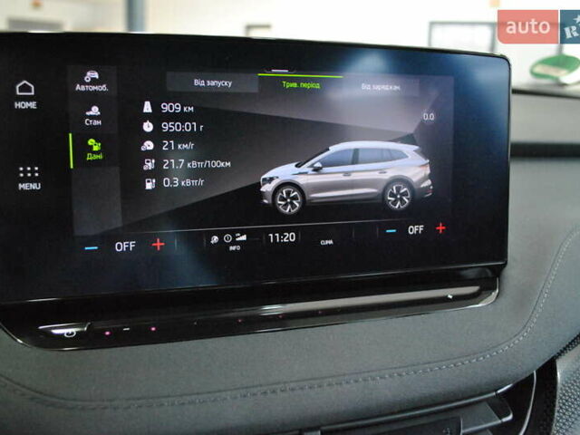 Синій Шкода Enyaq iV, об'ємом двигуна 0 л та пробігом 20 тис. км за 24200 $, фото 51 на Automoto.ua