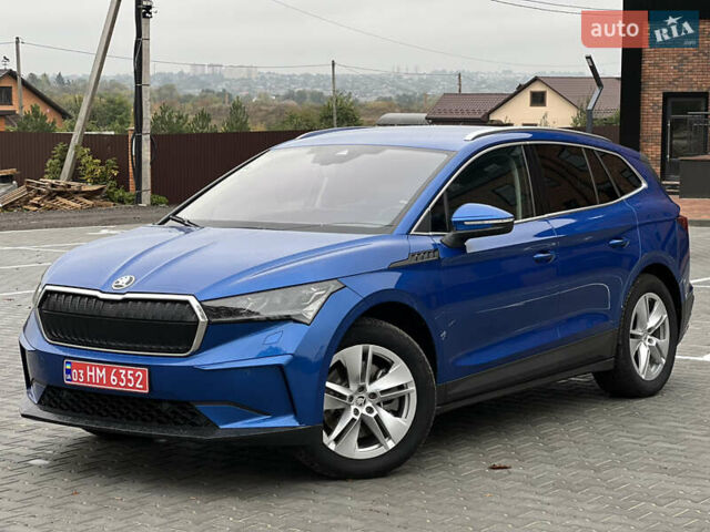 Синий Шкода Enyaq iV, объемом двигателя 0 л и пробегом 130 тыс. км за 22500 $, фото 11 на Automoto.ua