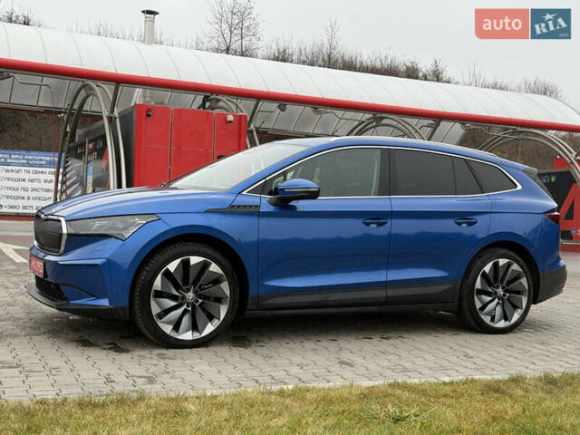 Синий Шкода Enyaq iV, объемом двигателя 0 л и пробегом 149 тыс. км за 21900 $, фото 9 на Automoto.ua