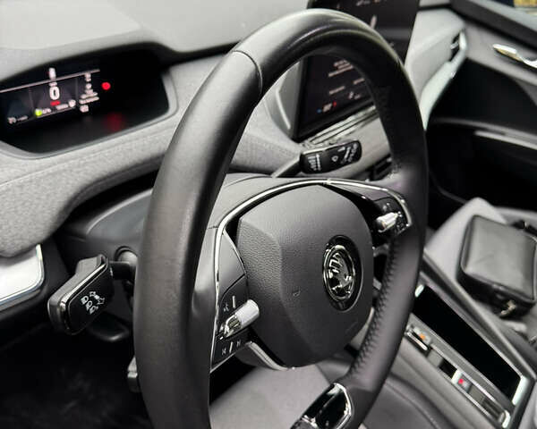 Синий Шкода Enyaq iV, объемом двигателя 0 л и пробегом 21 тыс. км за 24200 $, фото 15 на Automoto.ua