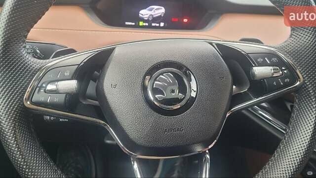 Синий Шкода Enyaq iV, объемом двигателя 0 л и пробегом 72 тыс. км за 25900 $, фото 17 на Automoto.ua