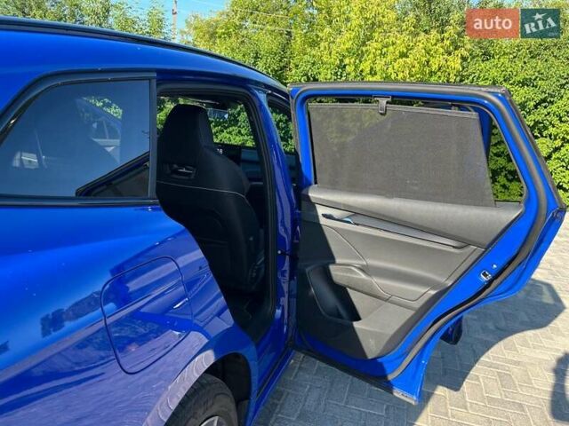 Синий Шкода Enyaq iV, объемом двигателя 0 л и пробегом 21 тыс. км за 34500 $, фото 12 на Automoto.ua