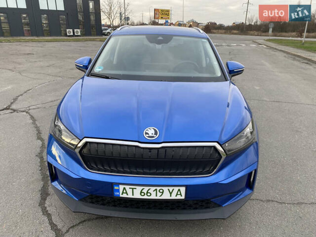 Синій Шкода Enyaq iV, об'ємом двигуна 0 л та пробігом 21 тис. км за 23000 $, фото 4 на Automoto.ua