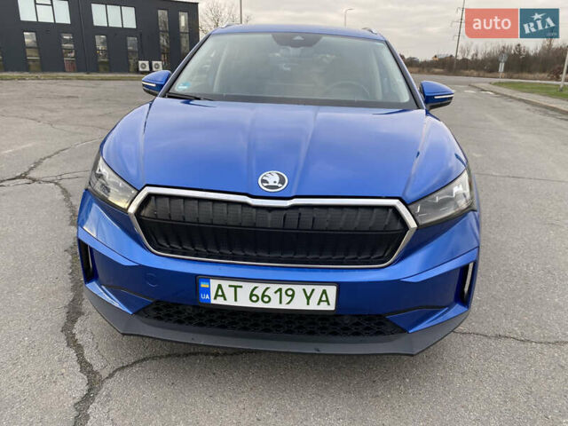 Синій Шкода Enyaq iV, об'ємом двигуна 0 л та пробігом 21 тис. км за 23000 $, фото 3 на Automoto.ua