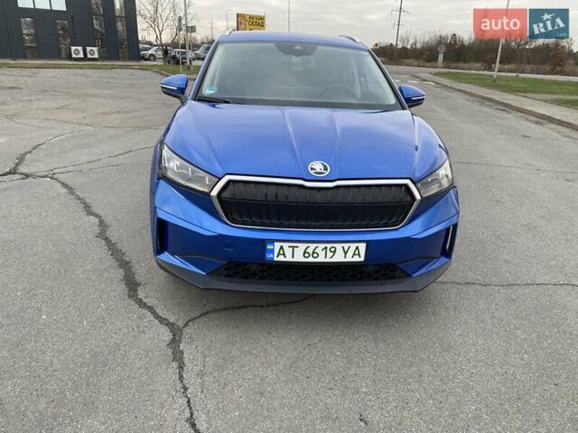 Синій Шкода Enyaq iV, об'ємом двигуна 0 л та пробігом 21 тис. км за 23000 $, фото 5 на Automoto.ua