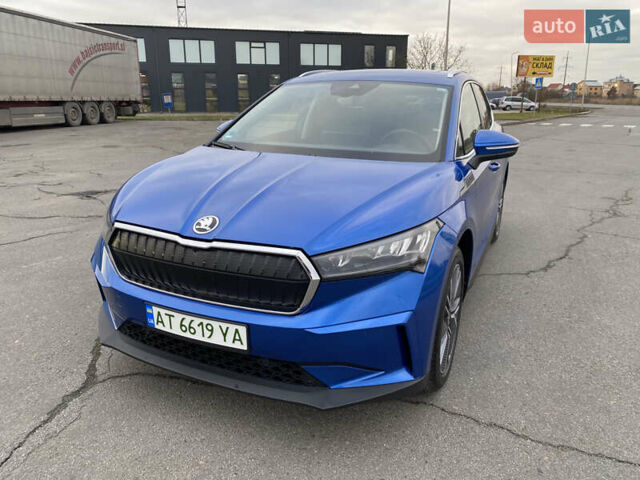 Синій Шкода Enyaq iV, об'ємом двигуна 0 л та пробігом 21 тис. км за 23000 $, фото 2 на Automoto.ua
