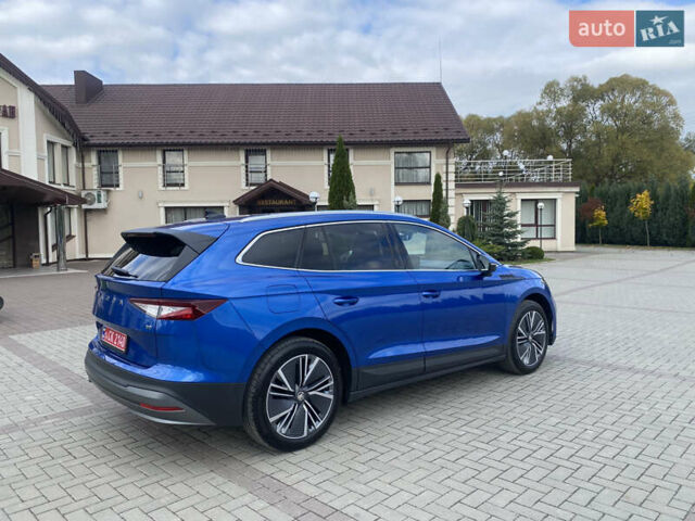 Синий Шкода Enyaq iV, объемом двигателя 0 л и пробегом 20 тыс. км за 24500 $, фото 6 на Automoto.ua