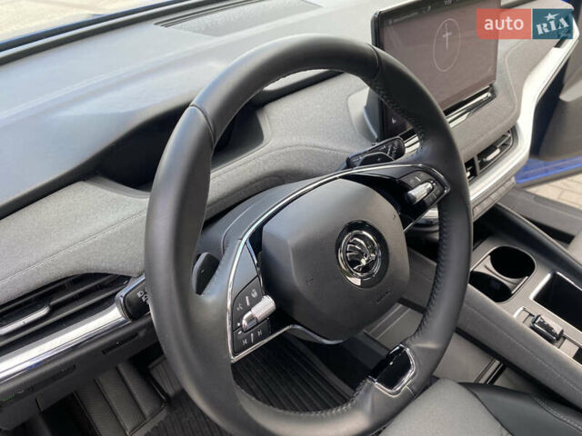 Синий Шкода Enyaq iV, объемом двигателя 0 л и пробегом 20 тыс. км за 24500 $, фото 24 на Automoto.ua