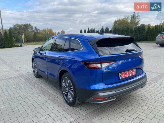 Синий Шкода Enyaq iV, объемом двигателя 0 л и пробегом 20 тыс. км за 24500 $, фото 12 на Automoto.ua