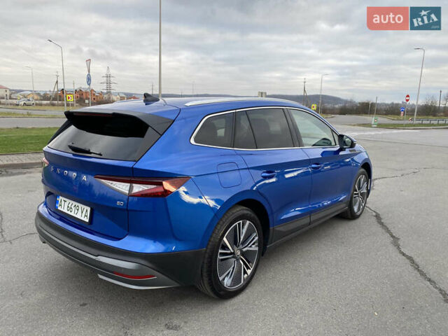 Синій Шкода Enyaq iV, об'ємом двигуна 0 л та пробігом 21 тис. км за 23000 $, фото 7 на Automoto.ua