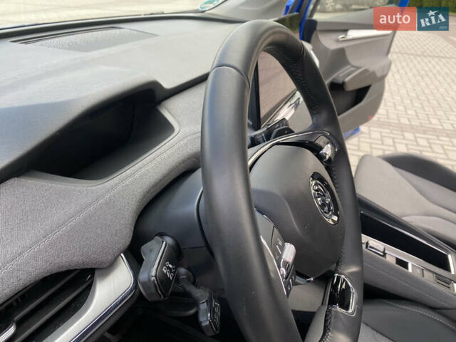 Синий Шкода Enyaq iV, объемом двигателя 0 л и пробегом 20 тыс. км за 24500 $, фото 25 на Automoto.ua