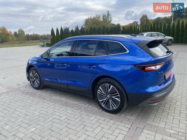 Синий Шкода Enyaq iV, объемом двигателя 0 л и пробегом 20 тыс. км за 24500 $, фото 13 на Automoto.ua