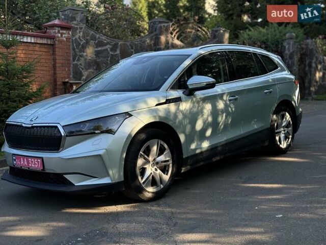 Зеленый Шкода Enyaq iV, объемом двигателя 0 л и пробегом 191 тыс. км за 21063 $, фото 7 на Automoto.ua