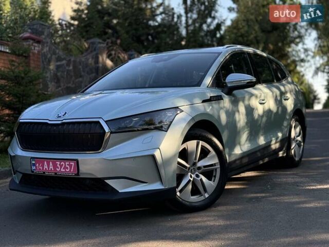 Зеленый Шкода Enyaq iV, объемом двигателя 0 л и пробегом 191 тыс. км за 21063 $, фото 1 на Automoto.ua