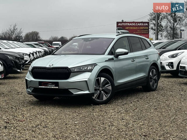 Зеленый Шкода Enyaq iV, объемом двигателя 0 л и пробегом 187 тыс. км за 19300 $, фото 1 на Automoto.ua