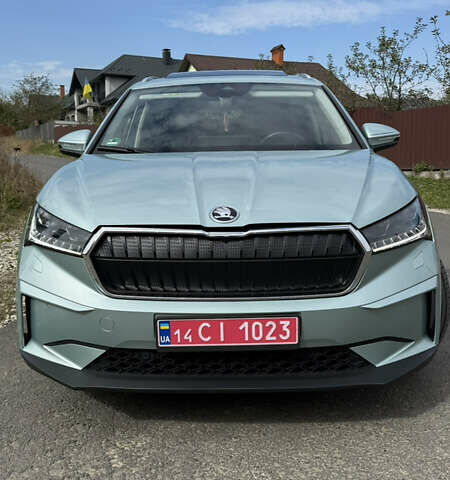 Зелений Шкода Enyaq iV, об'ємом двигуна 0 л та пробігом 75 тис. км за 25900 $, фото 1 на Automoto.ua