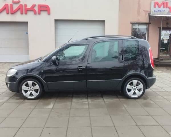 Черный Шкода Roomster Scout, объемом двигателя 1.6 л и пробегом 196 тыс. км за 5950 $, фото 8 на Automoto.ua