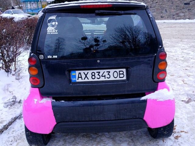 Черный Смарт Сити, объемом двигателя 0.6 л и пробегом 200 тыс. км за 1500 $, фото 6 на Automoto.ua