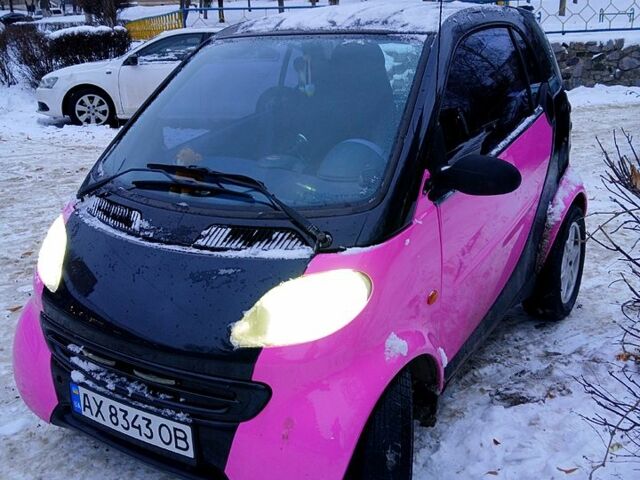 Черный Смарт Сити, объемом двигателя 0.6 л и пробегом 200 тыс. км за 1500 $, фото 1 на Automoto.ua
