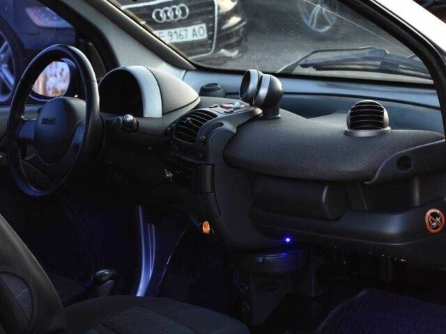 Черный Смарт Сити, объемом двигателя 0.8 л и пробегом 331 тыс. км за 2899 $, фото 10 на Automoto.ua