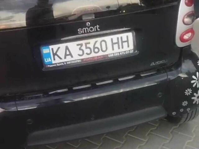 Черный Смарт Сити, объемом двигателя 0.7 л и пробегом 145 тыс. км за 3800 $, фото 4 на Automoto.ua
