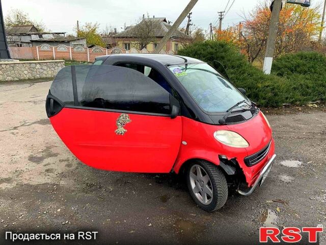 Красный Смарт Сити, объемом двигателя 0.6 л и пробегом 168 тыс. км за 4500 $, фото 2 на Automoto.ua