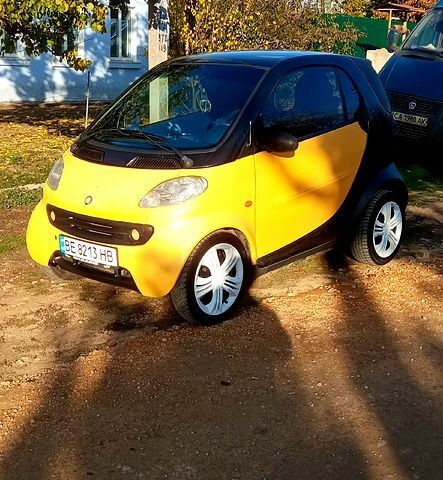 Желтый Смарт Сити, объемом двигателя 0.6 л и пробегом 200 тыс. км за 2399 $, фото 1 на Automoto.ua