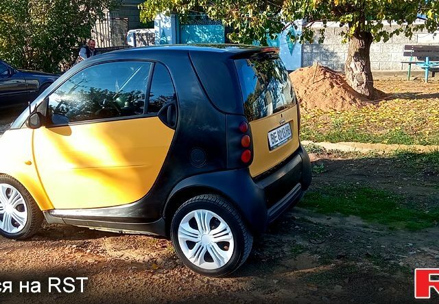 Желтый Смарт Сити, объемом двигателя 0.6 л и пробегом 200 тыс. км за 2399 $, фото 12 на Automoto.ua