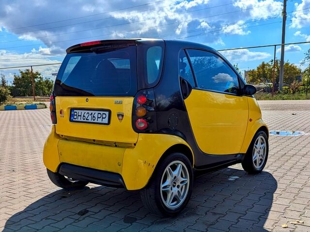 Смарт Сити 2001 в Раздельной на Automoto.ua Желтый Смарт Сити, объемом двигателя 0.6 л и пробегом 223 тыс. км за 2850 $, фото 1 на Automoto.ua