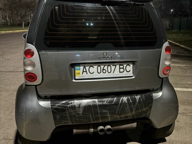 Серый Смарт Сити, объемом двигателя 0.6 л и пробегом 193 тыс. км за 3000 $, фото 8 на Automoto.ua
