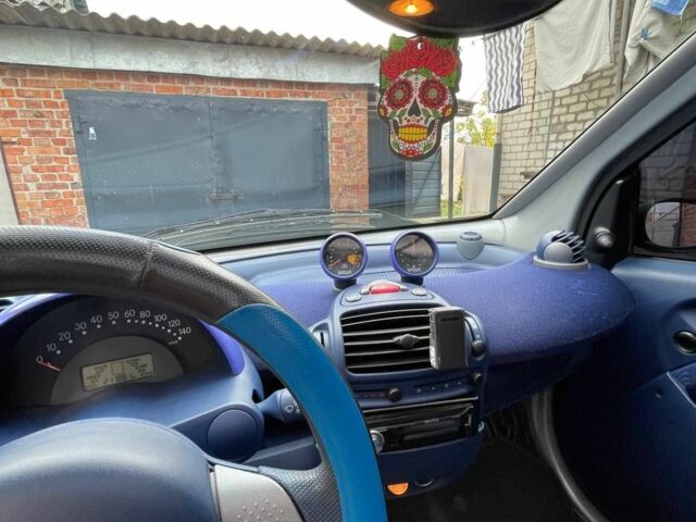 Синий Смарт Сити, объемом двигателя 0.6 л и пробегом 280 тыс. км за 3000 $, фото 5 на Automoto.ua