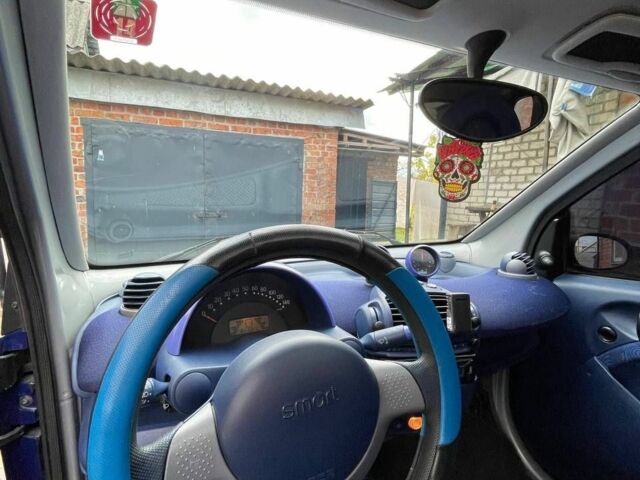 Синий Смарт Сити, объемом двигателя 0.6 л и пробегом 280 тыс. км за 3000 $, фото 6 на Automoto.ua