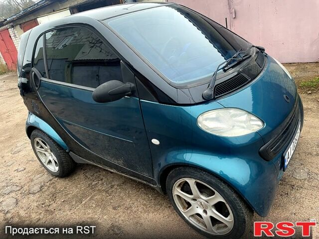 Зеленый Смарт Сити, объемом двигателя 0.6 л и пробегом 180 тыс. км за 3000 $, фото 1 на Automoto.ua