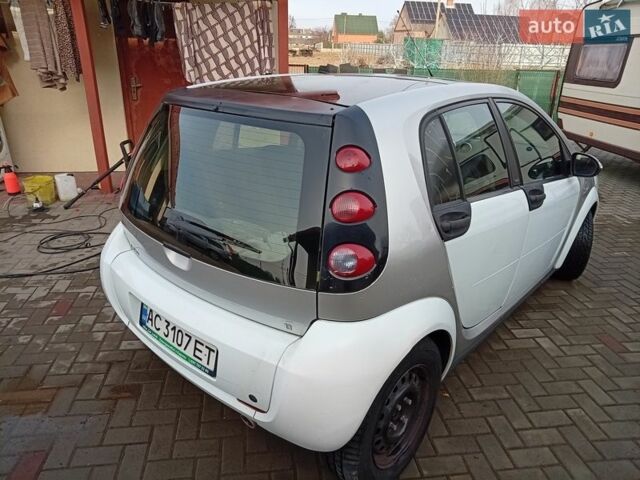 Білий Смарт Forfour, об'ємом двигуна 1.12 л та пробігом 270 тис. км за 3000 $, фото 4 на Automoto.ua