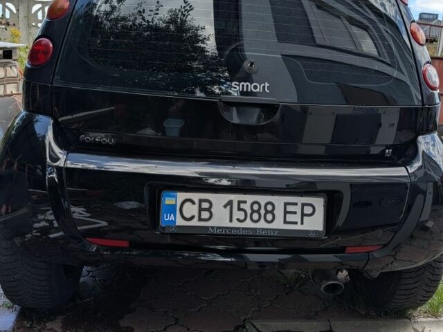 Чорний Смарт Forfour, об'ємом двигуна 1.1 л та пробігом 243 тис. км за 3404 $, фото 4 на Automoto.ua