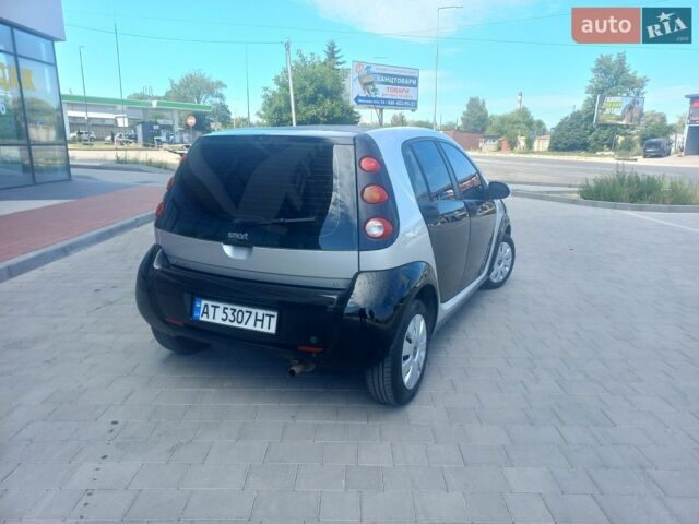 Чорний Смарт Forfour, об'ємом двигуна 1.12 л та пробігом 215 тис. км за 2750 $, фото 4 на Automoto.ua