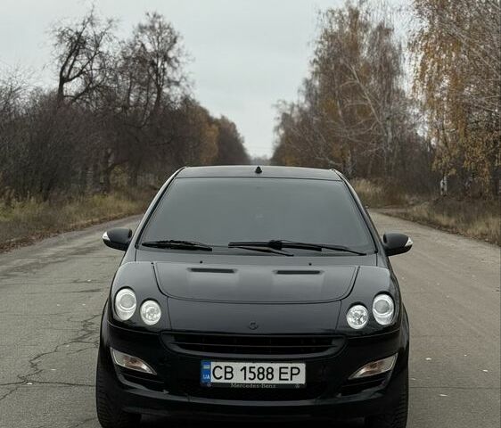 Черный Смарт Форфор, объемом двигателя 1.1 л и пробегом 230 тыс. км за 3800 $, фото 1 на Automoto.ua