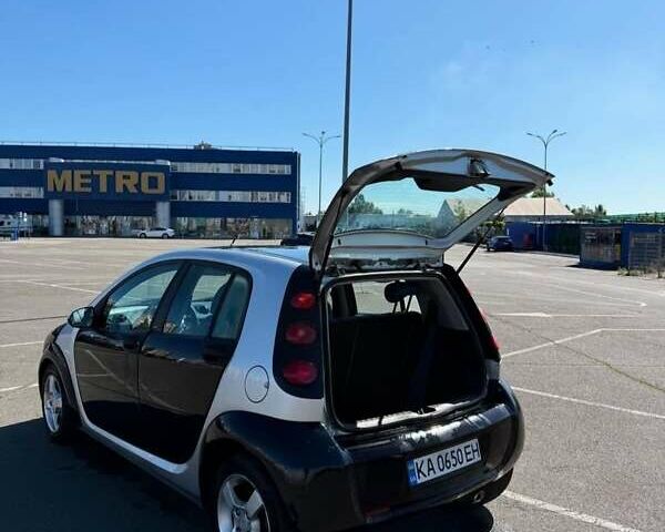 Чорний Смарт Forfour, об'ємом двигуна 1.3 л та пробігом 196 тис. км за 5000 $, фото 7 на Automoto.ua