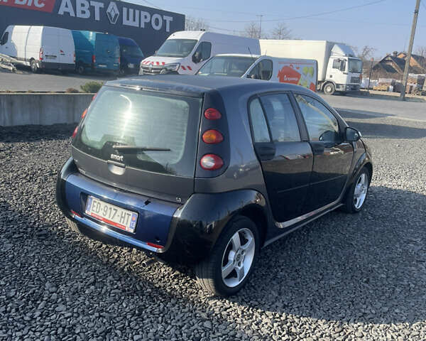 Чорний Смарт Forfour, об'ємом двигуна 1.4 л та пробігом 296 тис. км за 4100 $, фото 5 на Automoto.ua