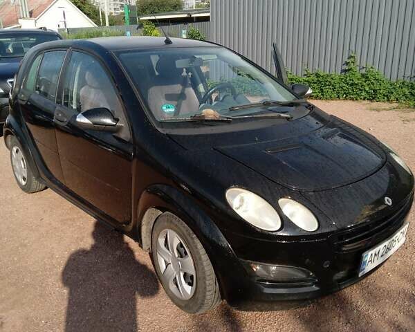 Чорний Смарт Forfour, об'ємом двигуна 1.12 л та пробігом 220 тис. км за 3500 $, фото 8 на Automoto.ua