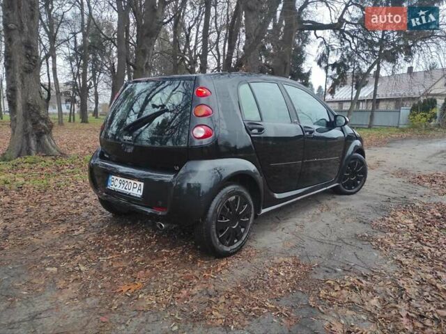 Чорний Смарт Forfour, об'ємом двигуна 1.3 л та пробігом 240 тис. км за 2699 $, фото 4 на Automoto.ua