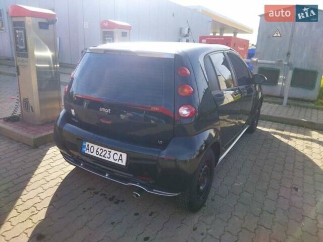 Чорний Смарт Forfour, об'ємом двигуна 1.3 л та пробігом 250 тис. км за 3599 $, фото 15 на Automoto.ua