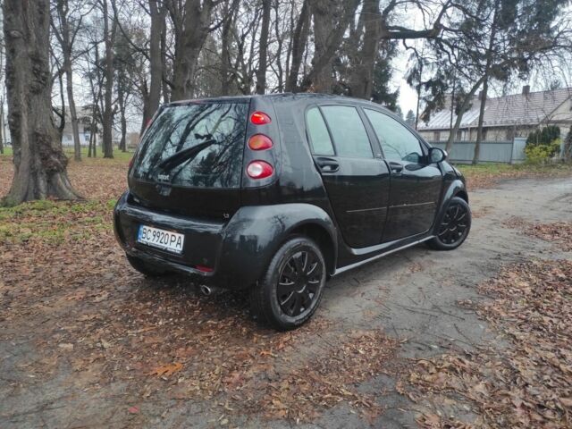 Чорний Смарт Forfour, об'ємом двигуна 1.3 л та пробігом 220 тис. км за 2799 $, фото 1 на Automoto.ua