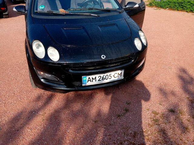 Чорний Смарт Forfour, об'ємом двигуна 1.1 л та пробігом 220 тис. км за 3500 $, фото 1 на Automoto.ua