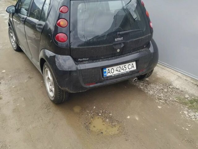 Чорний Смарт Forfour, об'ємом двигуна 1.1 л та пробігом 169 тис. км за 3500 $, фото 4 на Automoto.ua