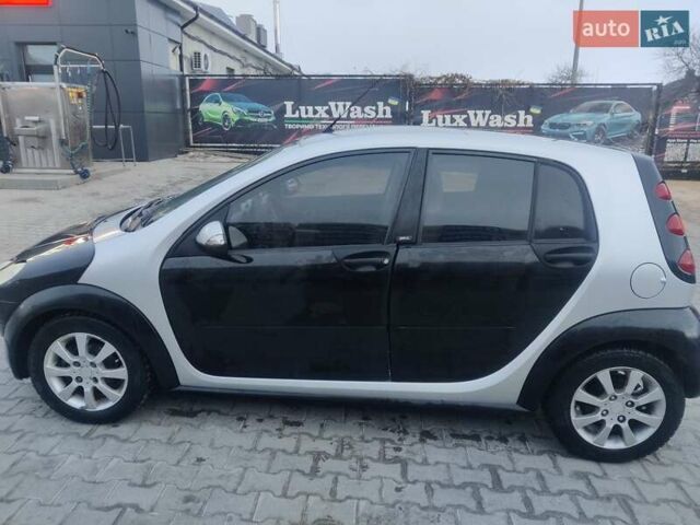 Чорний Смарт Forfour, об'ємом двигуна 1.33 л та пробігом 268 тис. км за 3150 $, фото 1 на Automoto.ua
