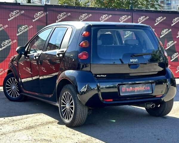 Чорний Смарт Forfour, об'ємом двигуна 1.12 л та пробігом 224 тис. км за 4900 $, фото 7 на Automoto.ua