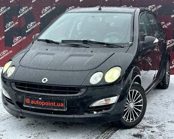 Чорний Смарт Forfour, об'ємом двигуна 1.12 л та пробігом 224 тис. км за 3900 $, фото 2 на Automoto.ua