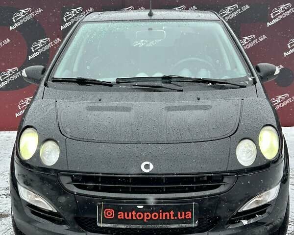 Чорний Смарт Forfour, об'ємом двигуна 1.12 л та пробігом 224 тис. км за 3900 $, фото 1 на Automoto.ua